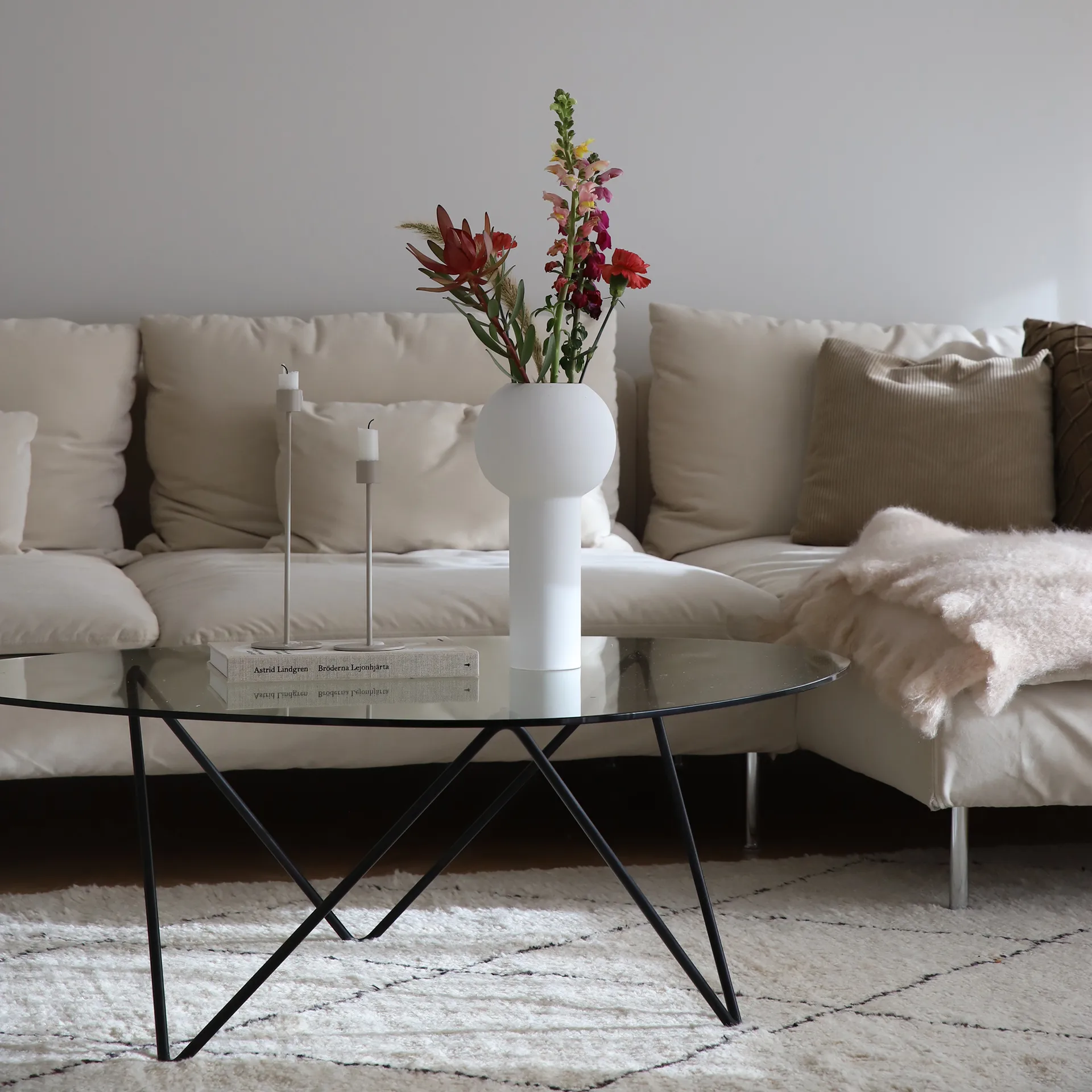 Cooee kandelaar 29 cm., sand (beige) Cooee Design