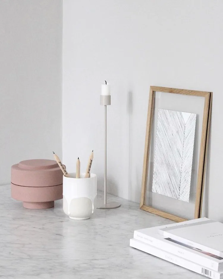 Cooee kandelaar 29 cm., sand (beige) Cooee Design