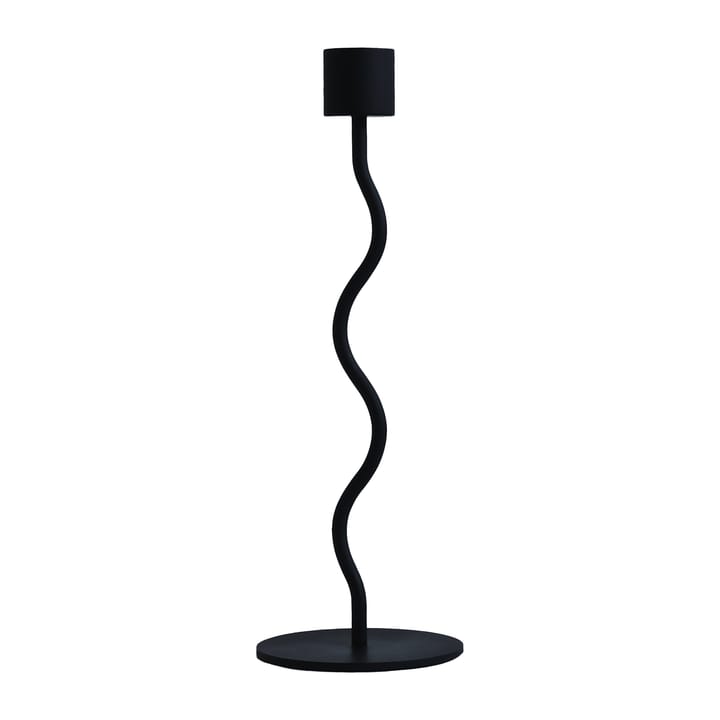 Curved kandelaar 23 cm - Black - Cooee Design