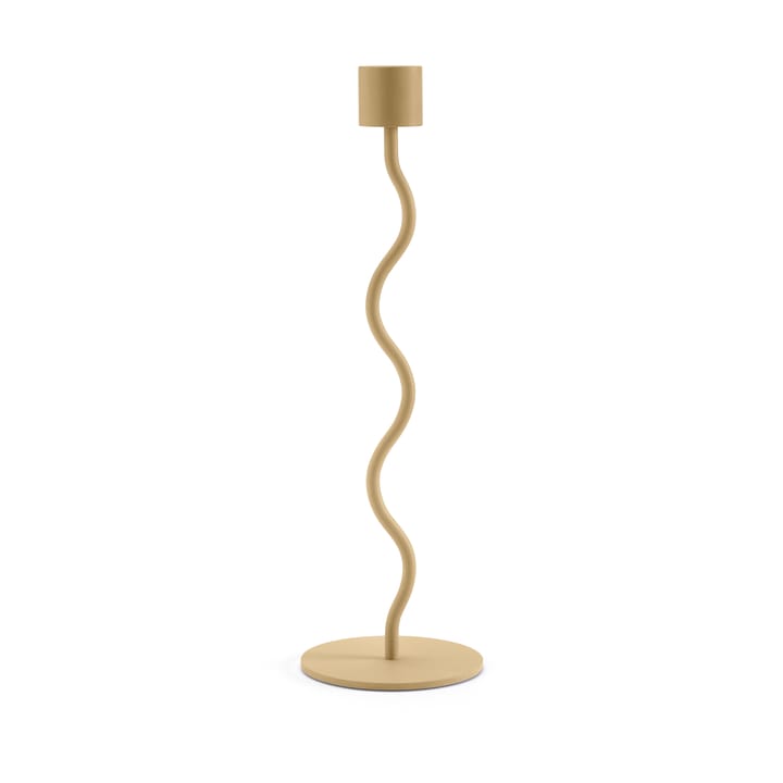 Curved kandelaar 26 cm - Peanut - Cooee Design