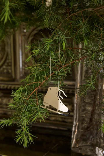 Deco Winter activities kersthangertjes 6 delen - Roestvrij staal - Cooee Design