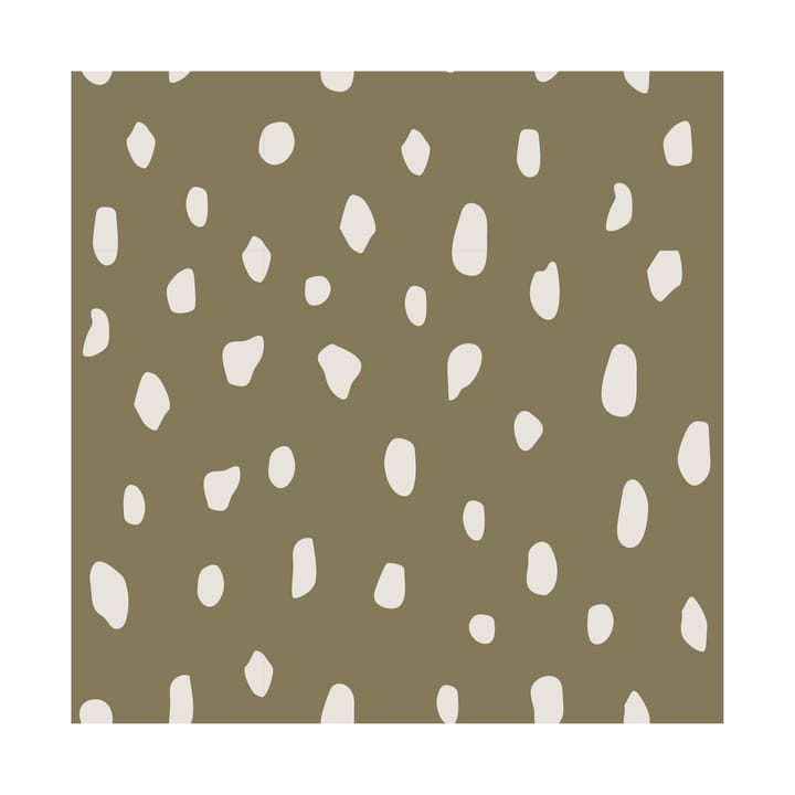 Dots servetten 16x16 cm 20-pack - Olive - Cooee Design