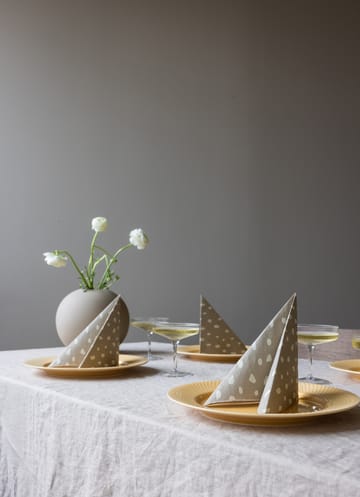Dots servetten 33x33 cm 20-pack - Sand - Cooee Design