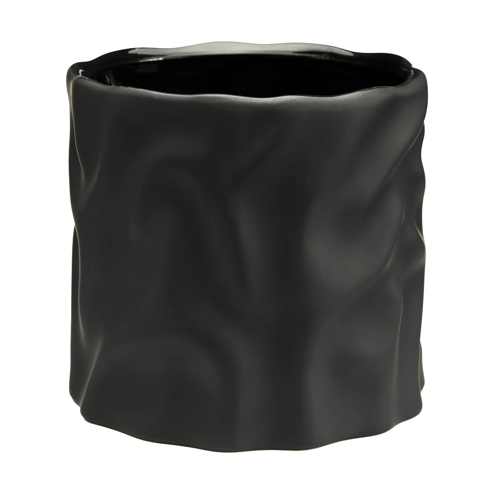 Drift Desert bloempot, Black, medium Ø17,5 cm Cooee Design