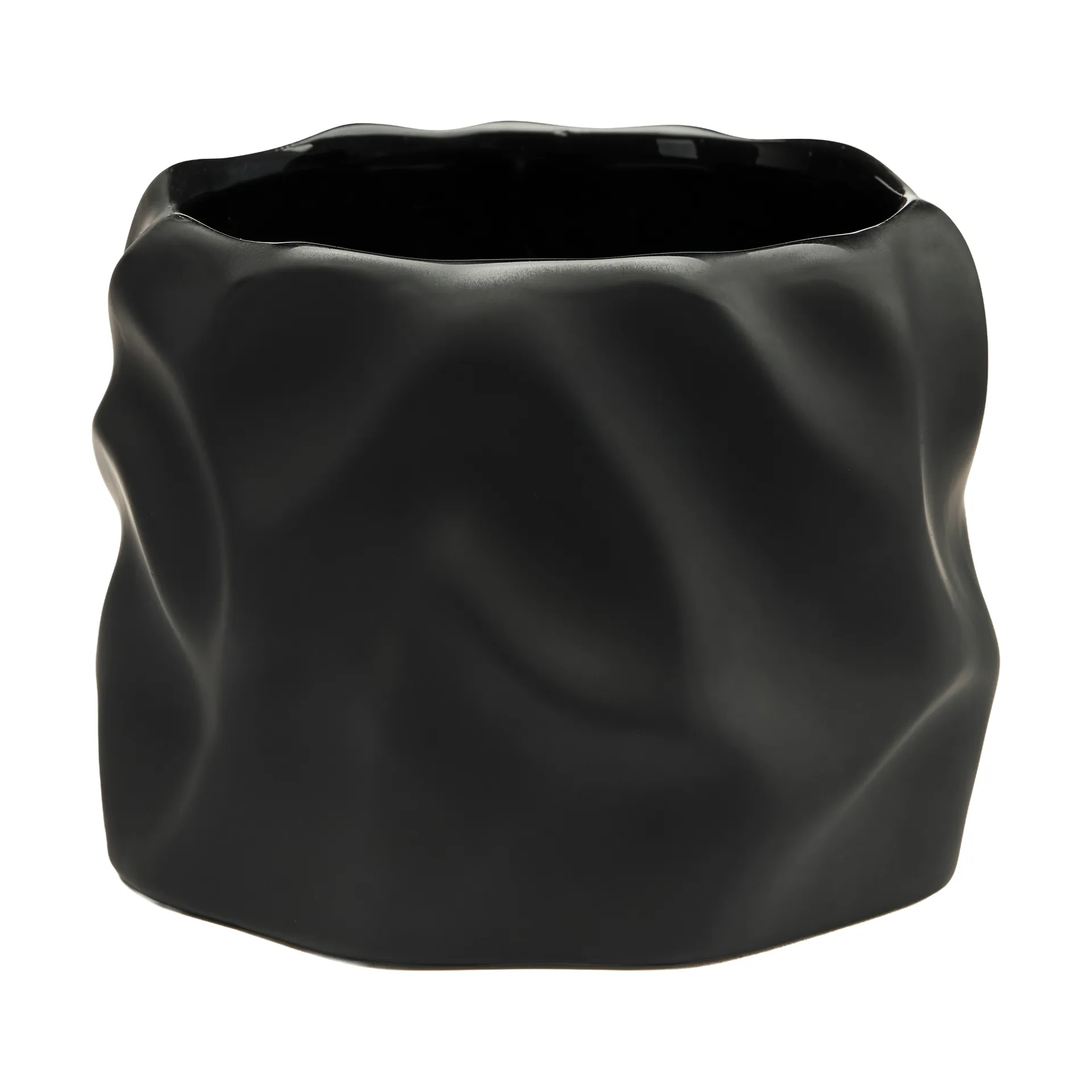 Drift Desert bloempot, Black, small Ø15 cm Cooee Design