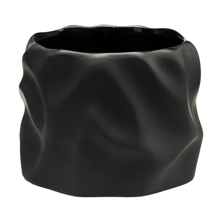 Drift Desert bloempot - Black, small Ø15 cm - Cooee Design