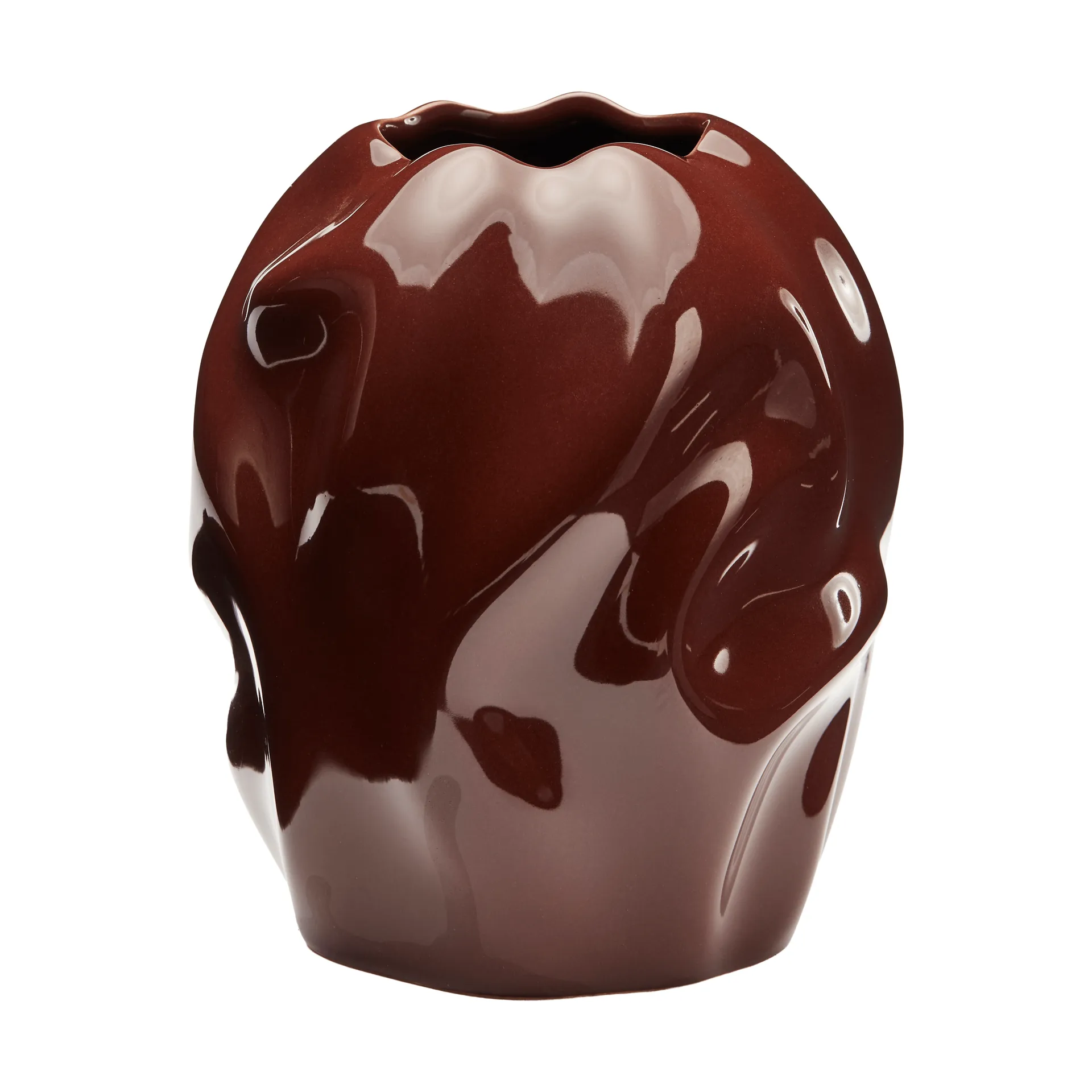 Drift desert vaas 16 cm, Maroon Cooee Design