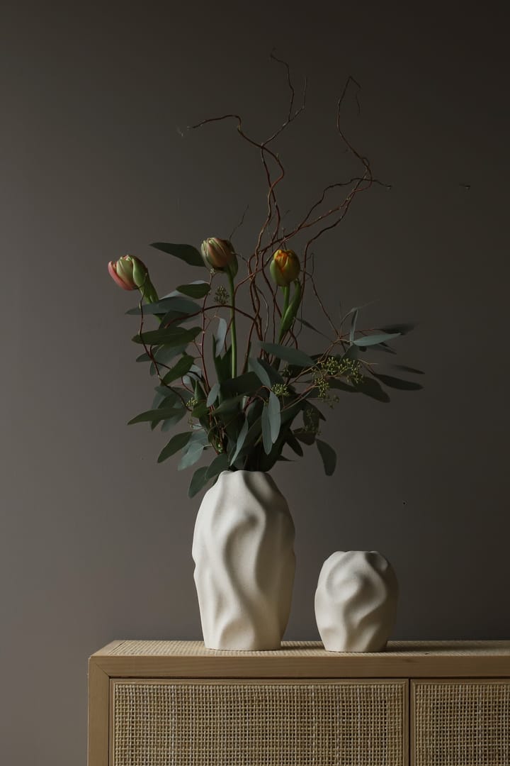 Drift desert vaas 28 cm, Linnen Cooee Design