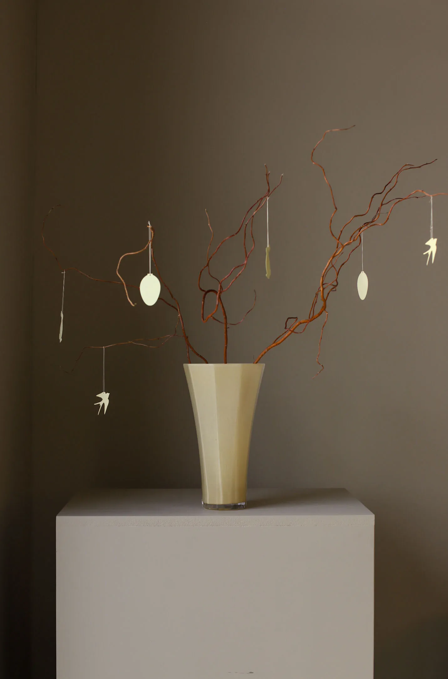 Easter Deco ei paasdecoratie 4-pack, Light yellow Cooee Design