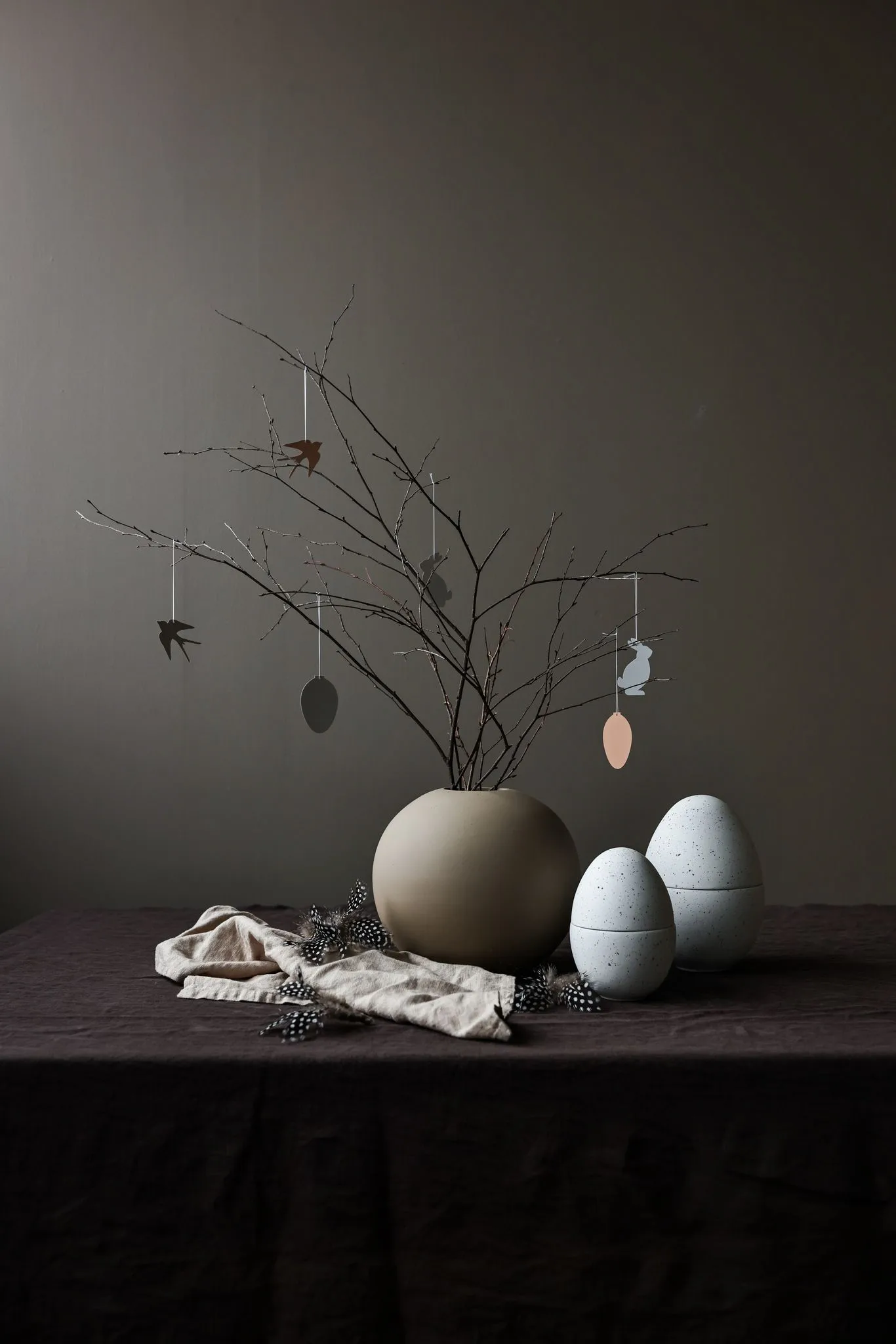 Easter Deco ei paasdecoratie 4-pack, Sand Cooee Design