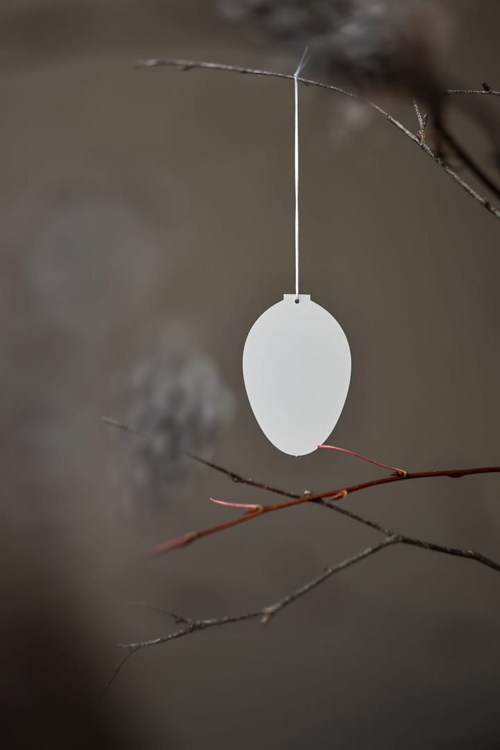 Easter Deco ei paasdecoratie 4-pack, White Cooee Design