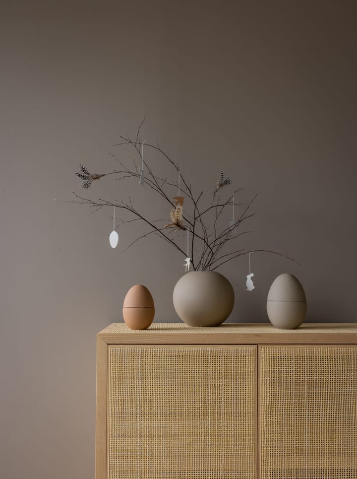 Easter Deco ei paasdecoratie 4-pack, White Cooee Design