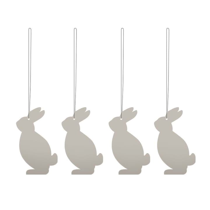 Easter Deco haas paashanger 4-pack - Sand - Cooee Design