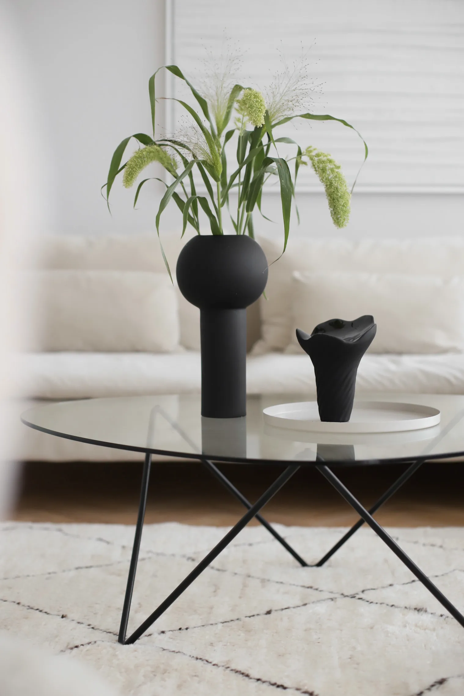 Fungi sculptuur large 18 cm, Black Cooee Design