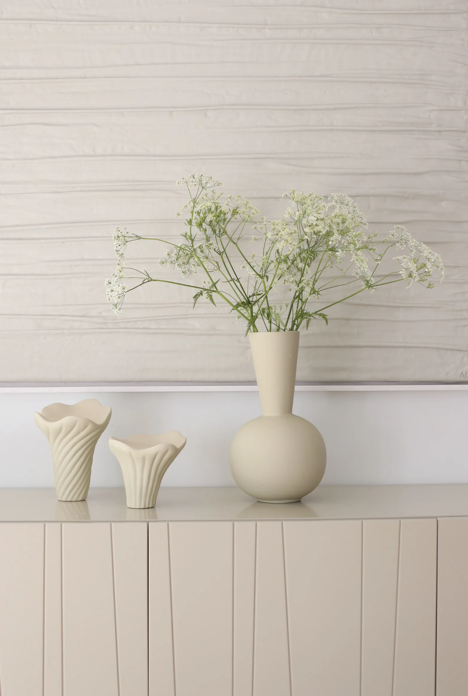 Fungi sculptuur large 18 cm, Linnen Cooee Design