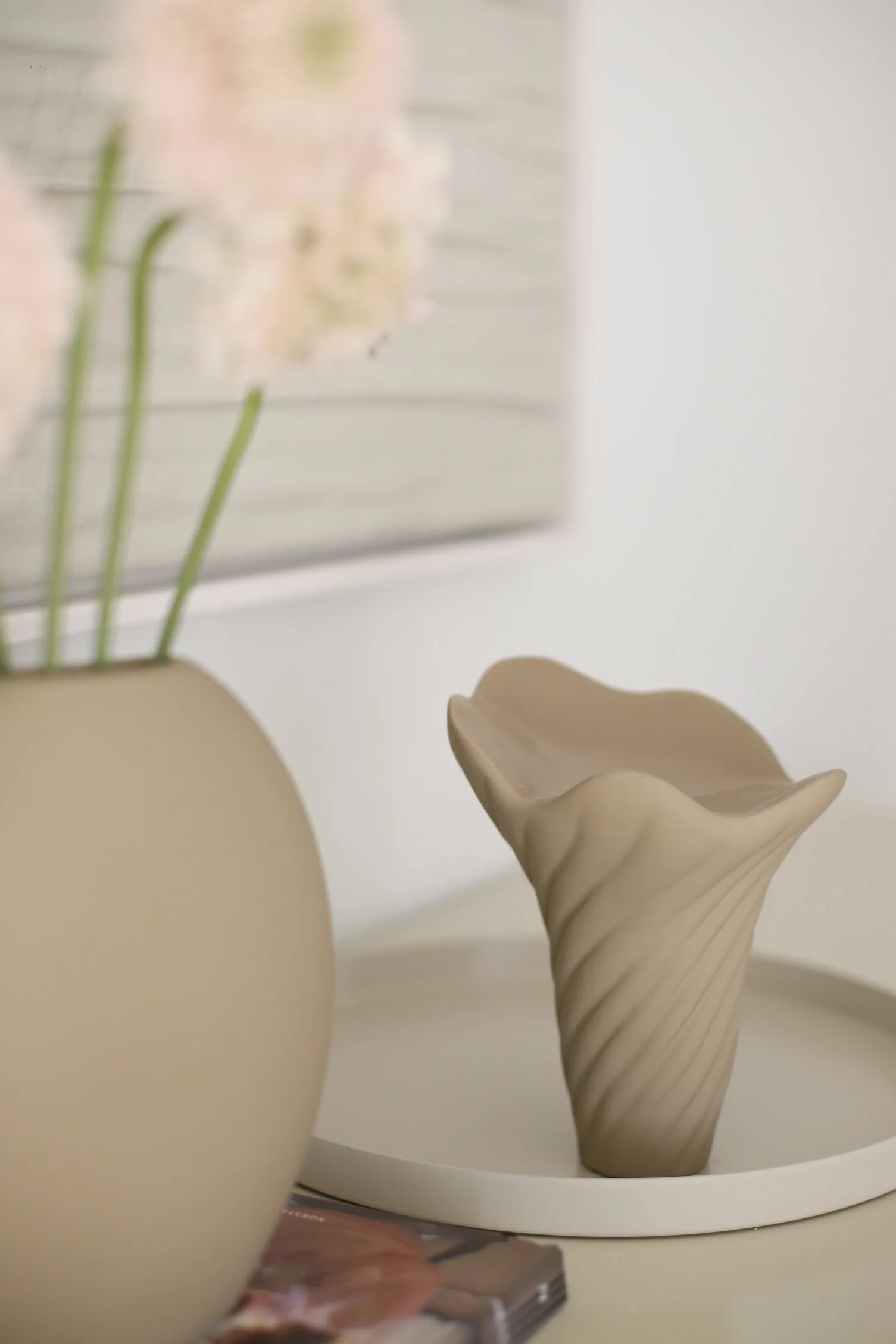 Fungi sculptuur large 18 cm, Zand Cooee Design