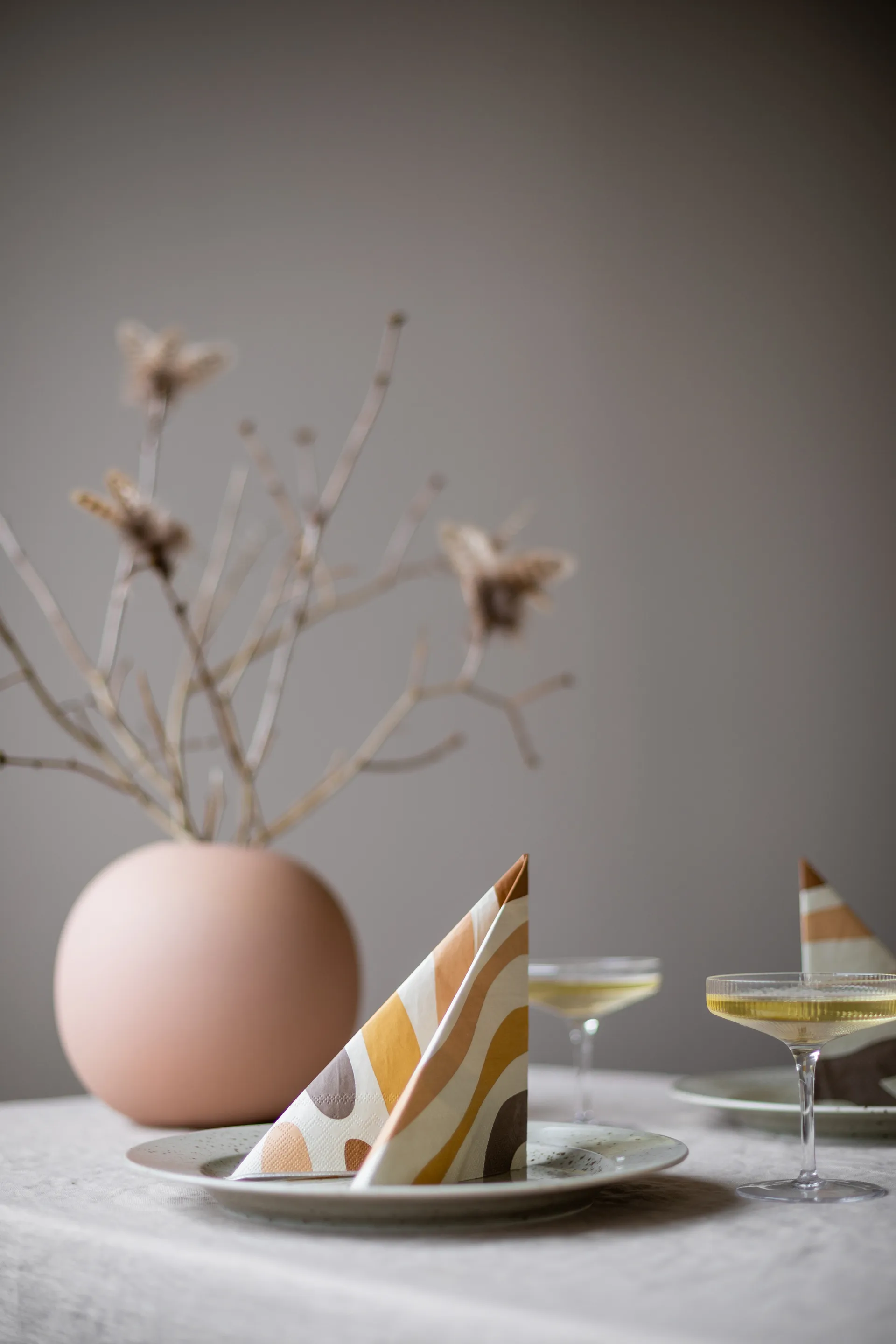 Gotland servetten 33x33 cm 20-pack, Earth Cooee Design