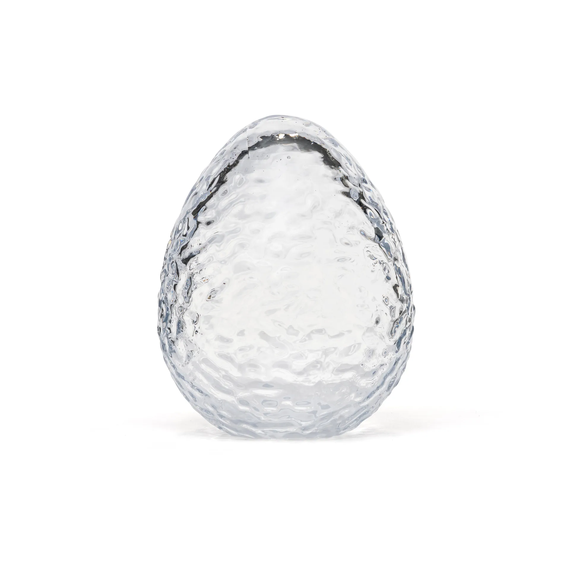 Gry staand ei 12 cm, Clear Cooee Design