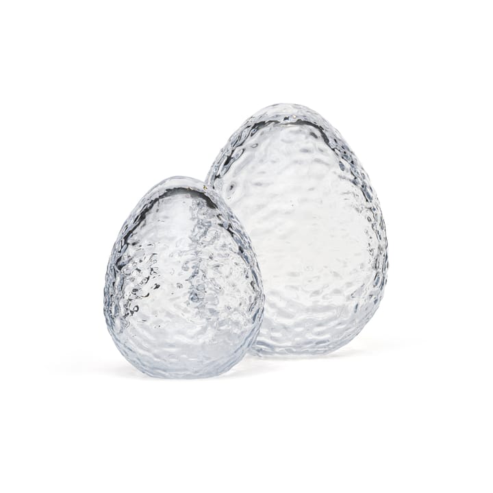 Gry staand ei 12 cm - Clear - Cooee Design