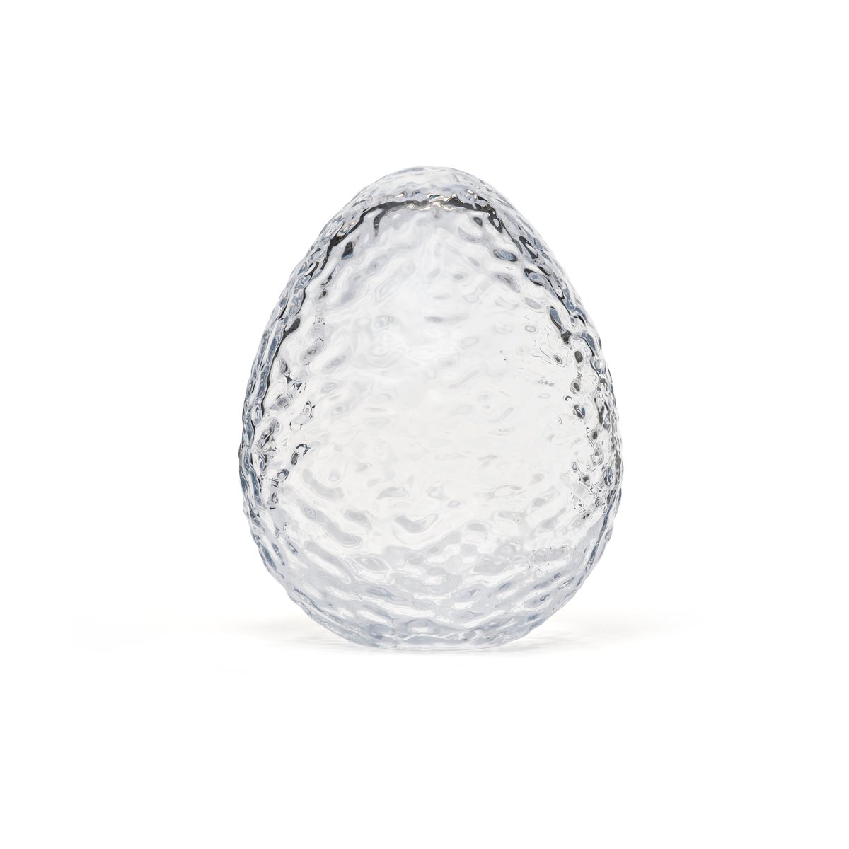 Cooee Design Gry staand ei 16 cm Clear | Scandinavisch Interieur | Decoratieve accessoires | Transparant