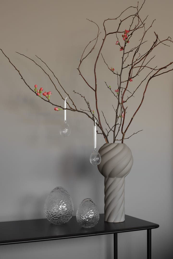 Gry staand ei 16 cm, Clear Cooee Design
