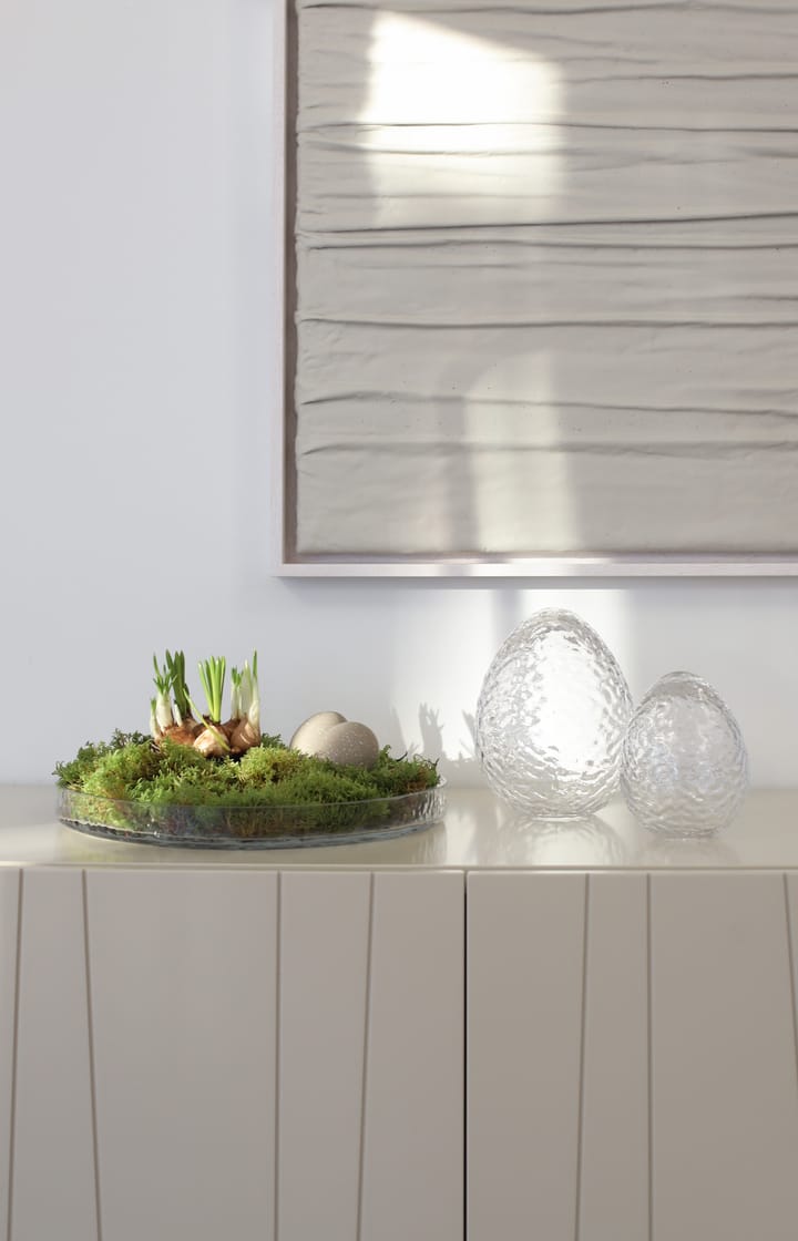 Gry staand ei 16 cm, Clear Cooee Design