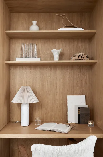 Gry wide vaas 19 cm - Clear - Cooee Design