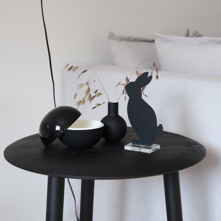 Haasje paasdecoratie 18 cm - Black - Cooee Design