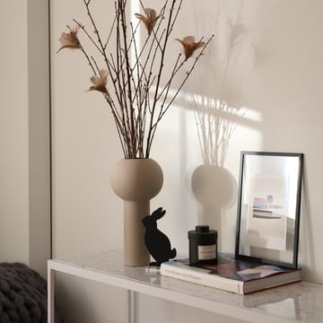 Haasje paasdecoratie 18 cm - Black - Cooee Design
