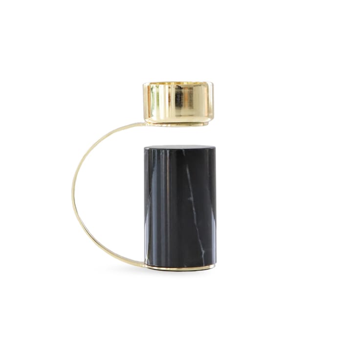 Heavy waxinelichtjeshouder - Nero marquina - Cooee Design