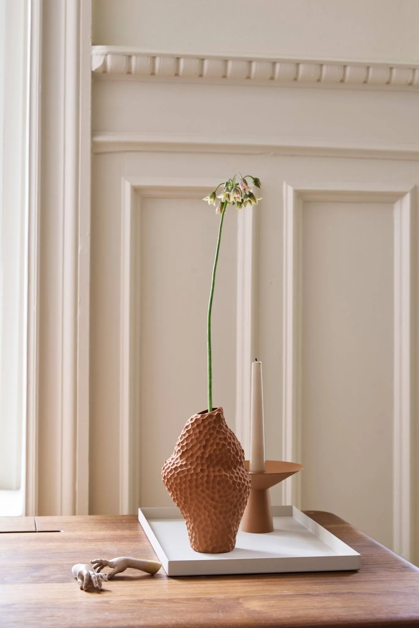 Isla vaas 20 cm, Terracotta Cooee Design