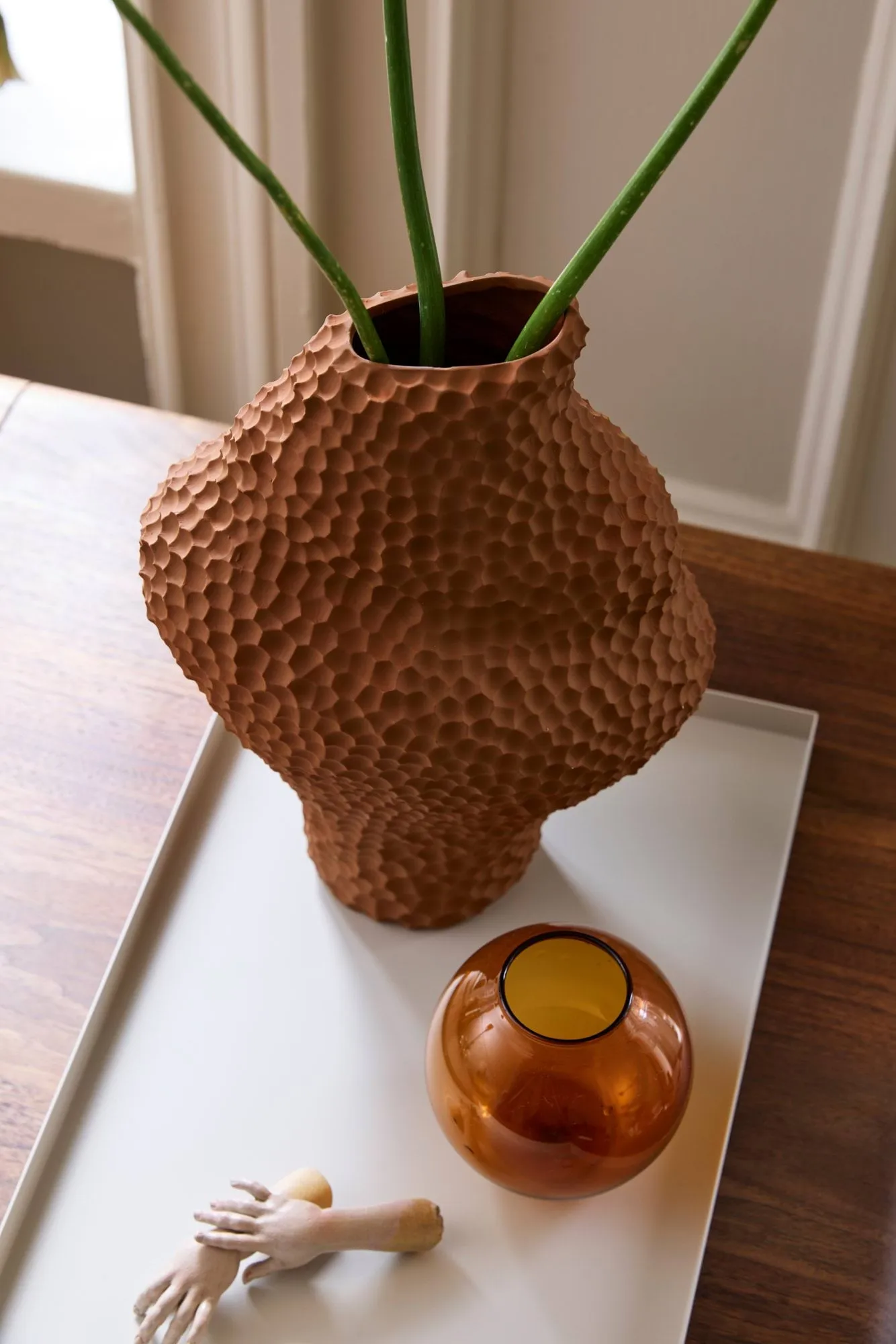 Isla vaas 32 cm, Terracotta Cooee Design