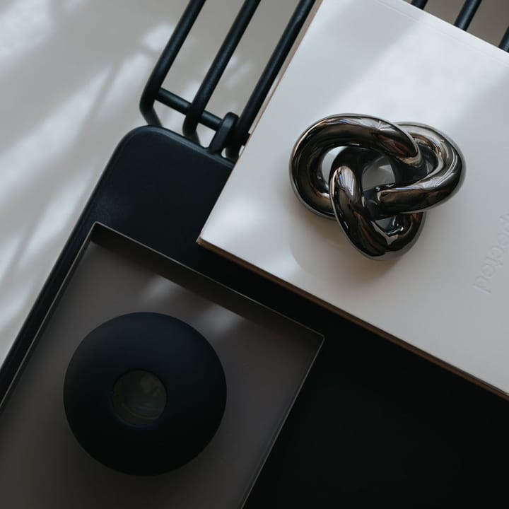 Knot Table small decoratie, Dark Silver Cooee Design