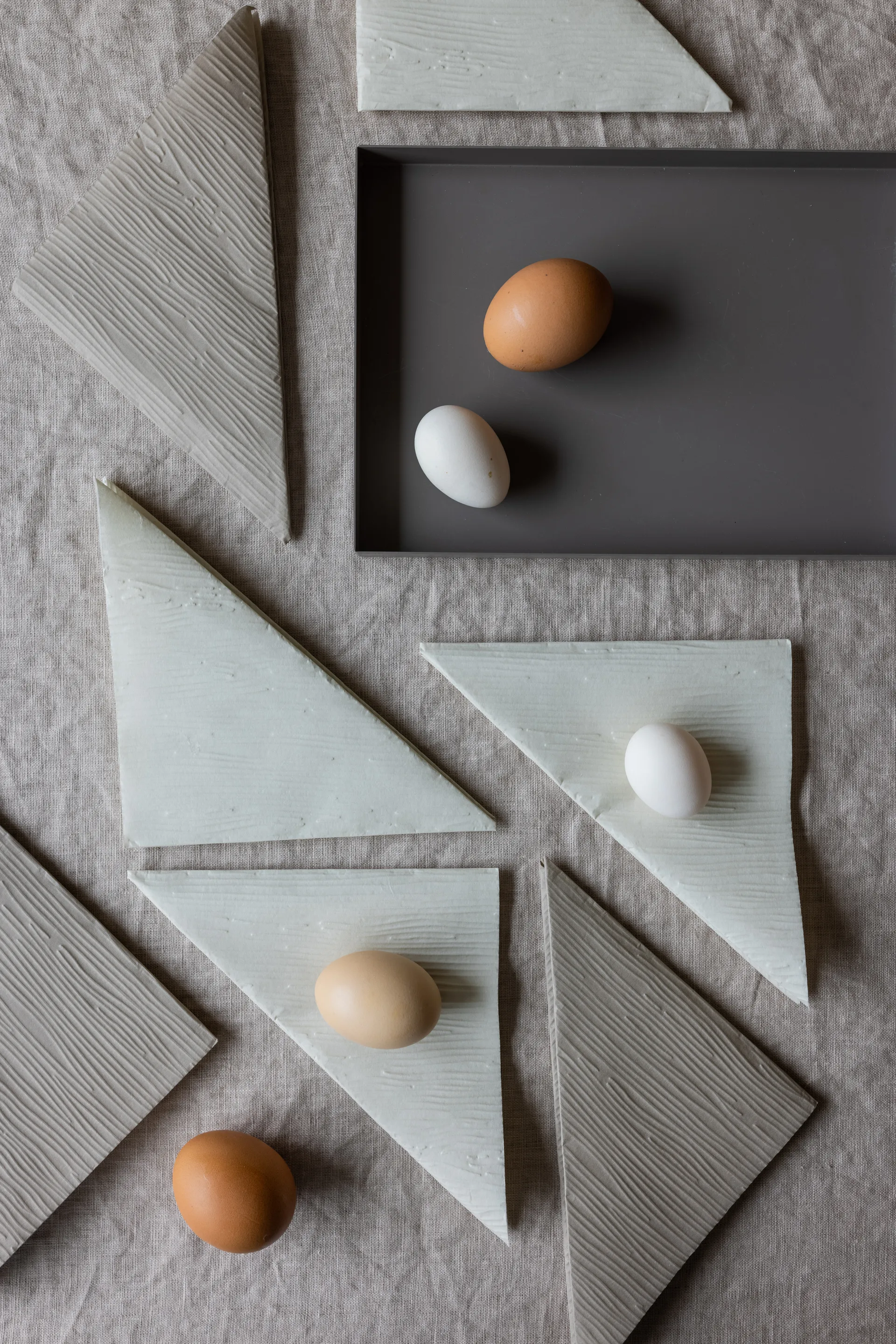 Lines servetten 33x33 cm 18-pack, Sand Cooee Design