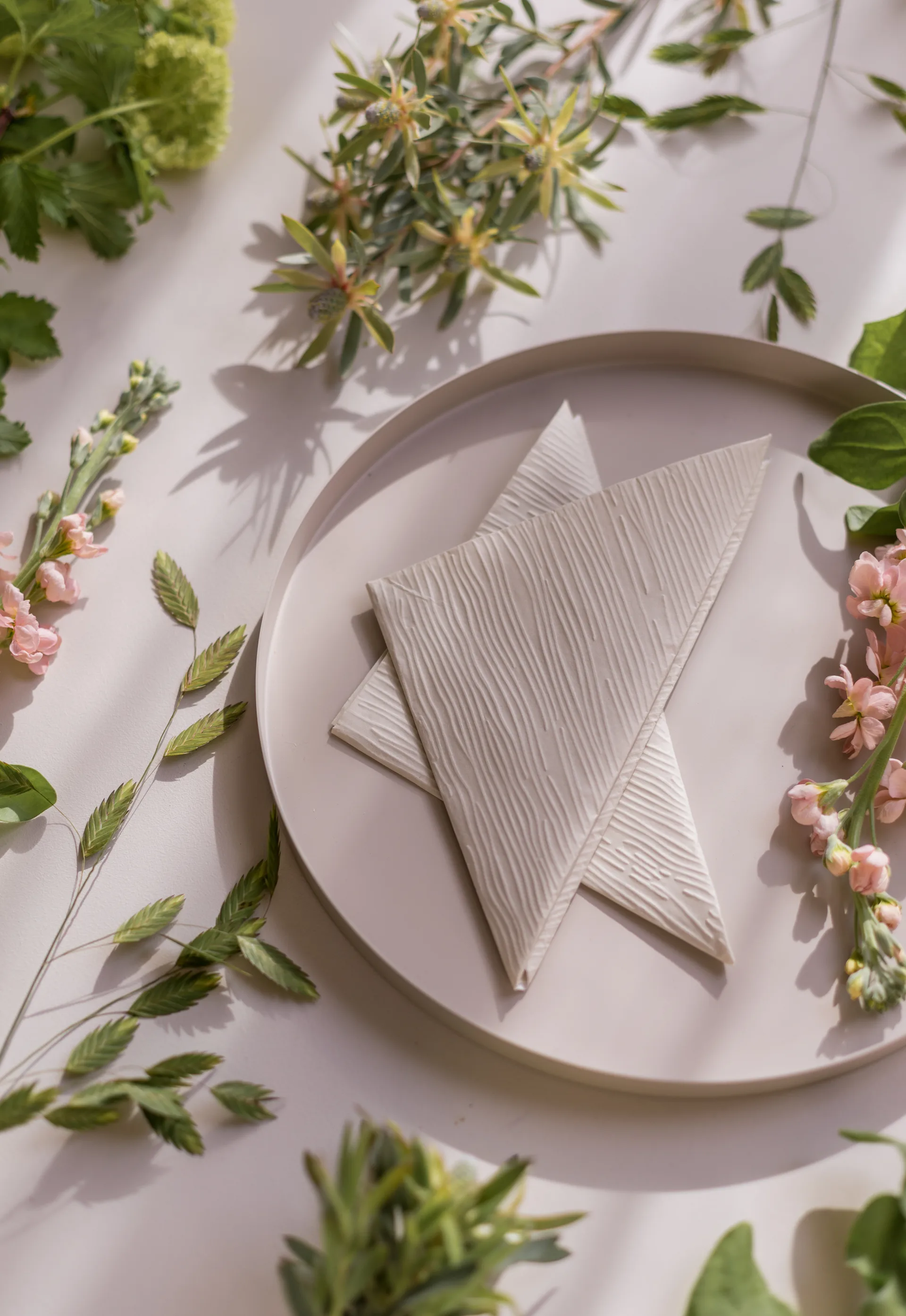 Lines servetten 33x33 cm 18-pack, Shell Cooee Design