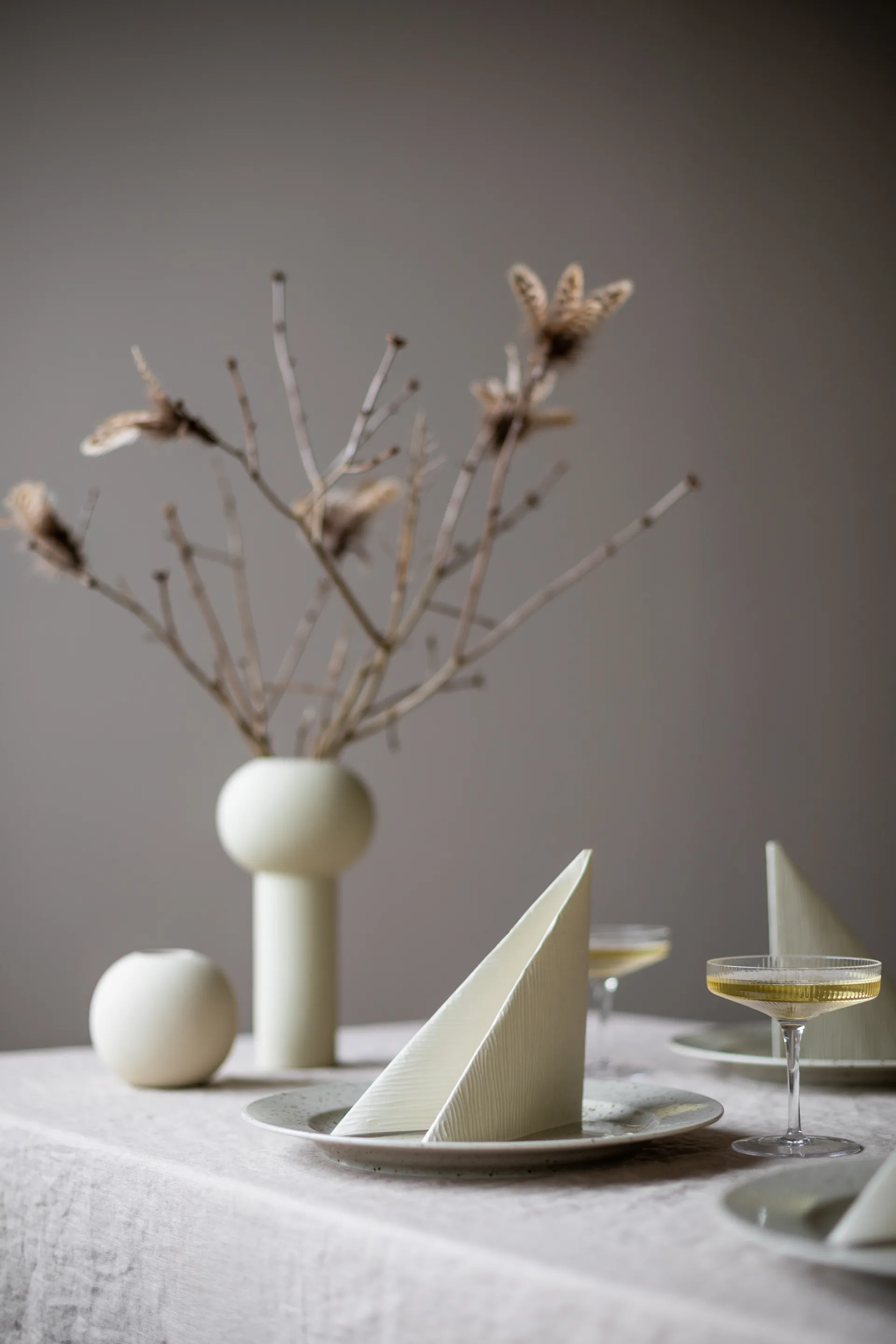 Lines servetten 33x33 cm 18-pack, Shell Cooee Design