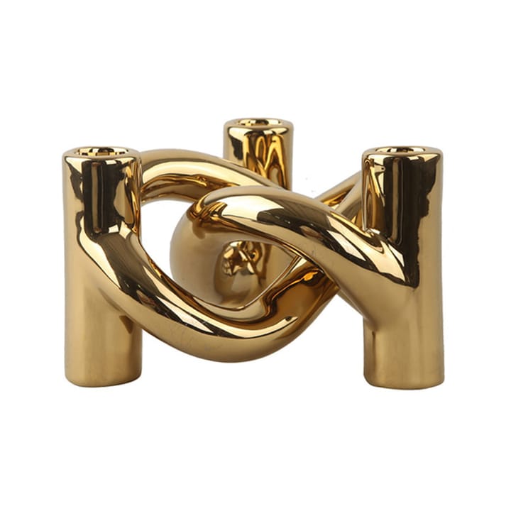 Lykke Three kandelaar, Gold Cooee Design