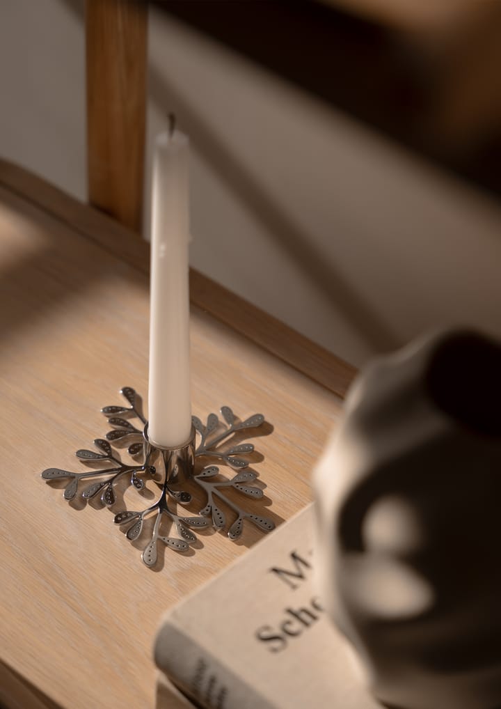 Mistletoe kandelaar, Roestvrij staal Cooee Design