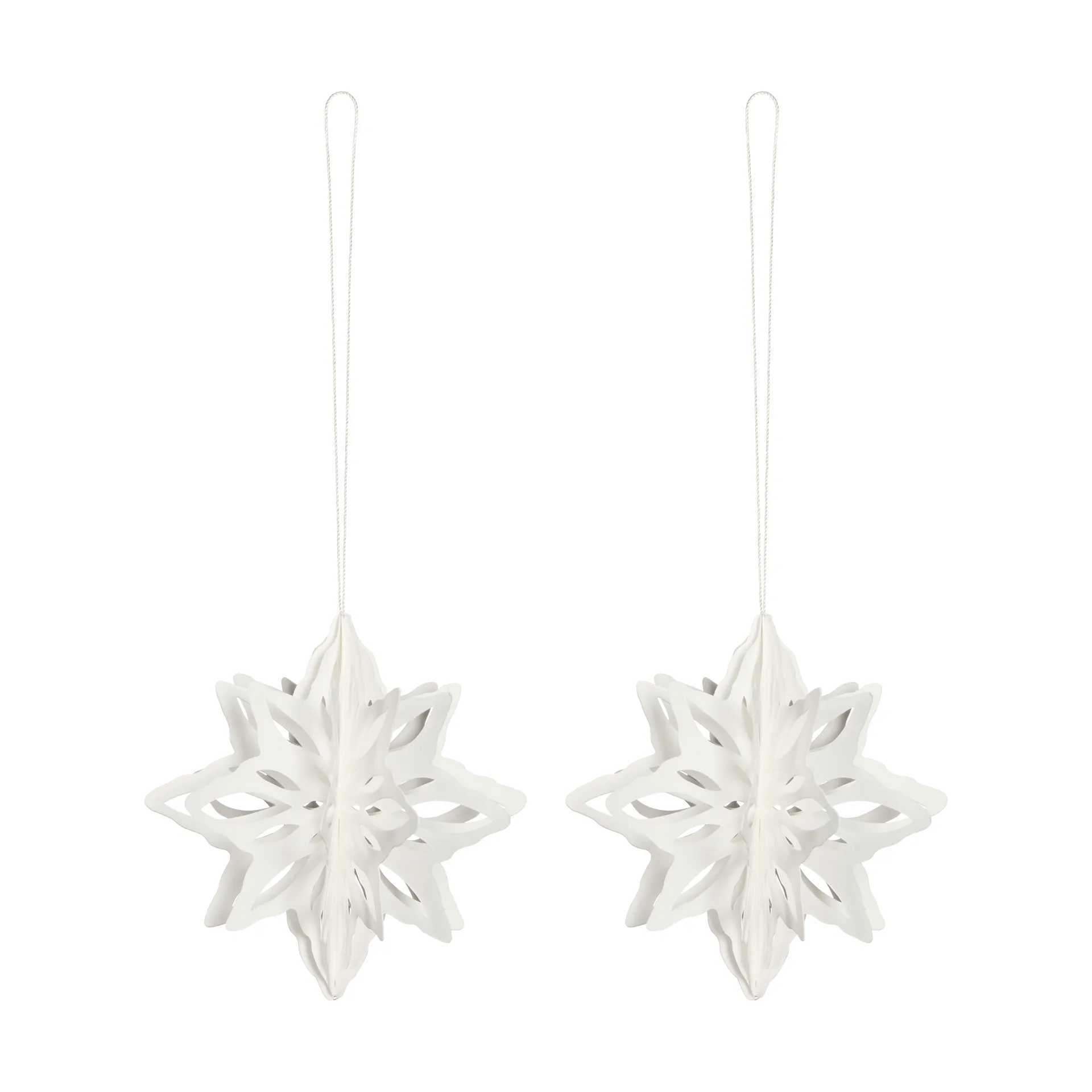 Paper Nova star decoratiehanger 2-pack, Natural Cooee Design