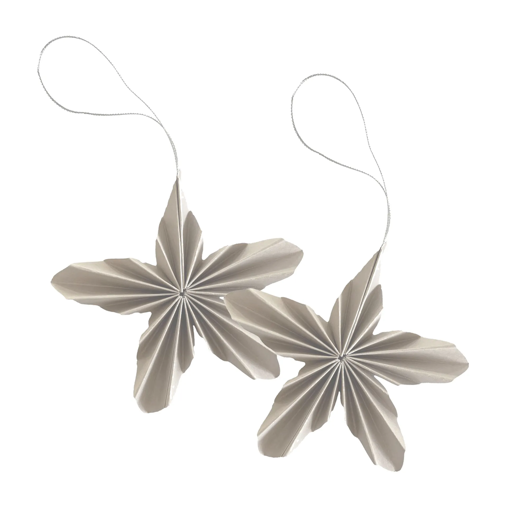 Paper Stars kersthanger, Natural Cooee Design