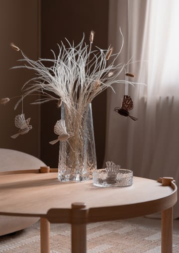 Papieren vogel decoratiehanger - Koffie - Cooee Design