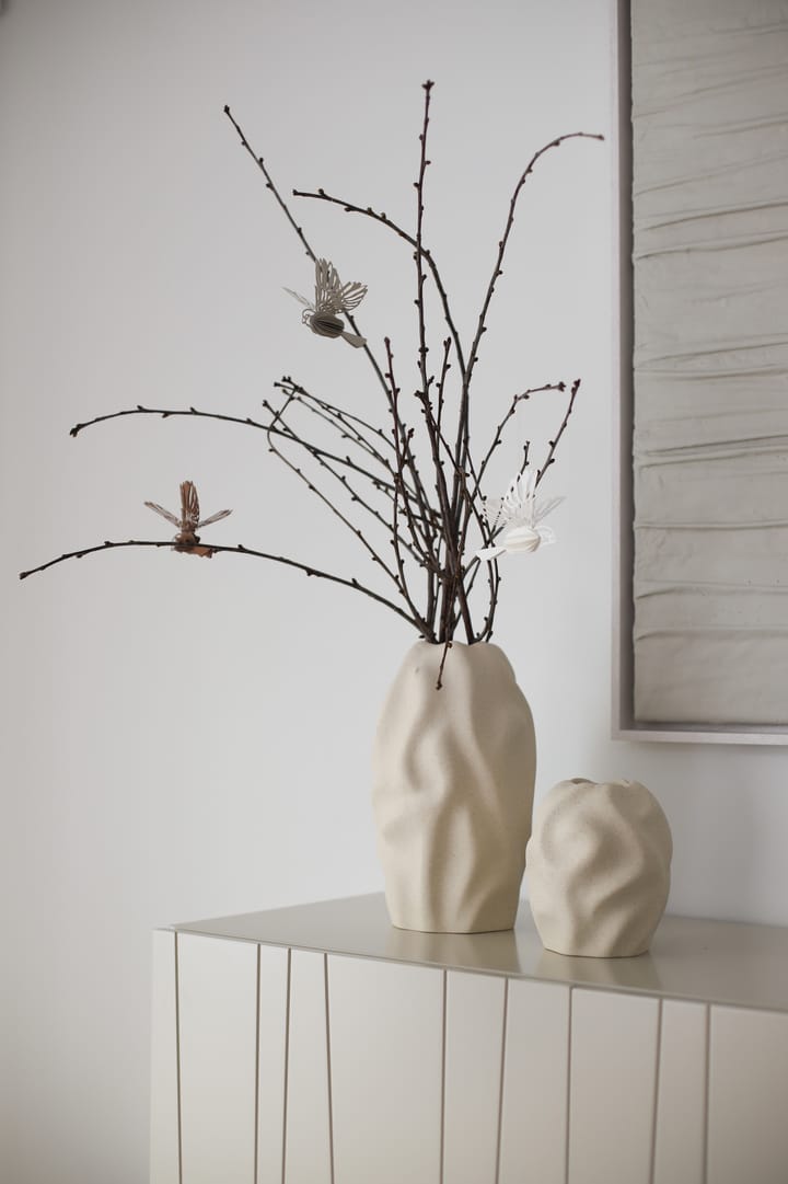 Papieren vogel decoratiehanger, Natuurlijk Cooee Design