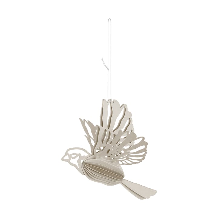 Papieren vogel decoratiehanger - Zand - Cooee Design