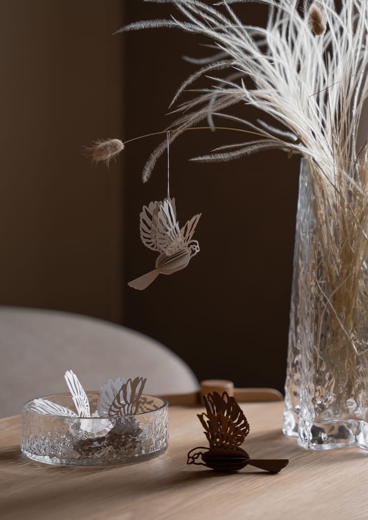 Papieren vogel decoratiehanger, Zand Cooee Design