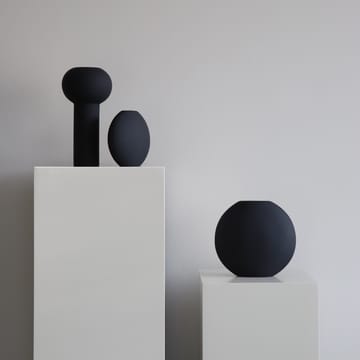 Pillar vaas 24 cm - Black - Cooee Design