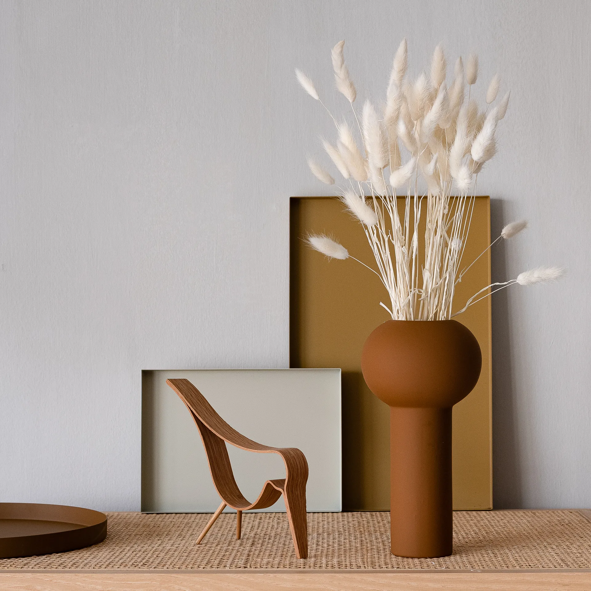Pillar vaas 24 cm, Coconut Cooee Design