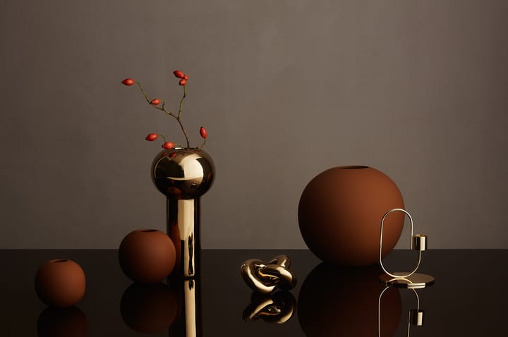 Pillar vaas 24 cm, Gold Cooee Design