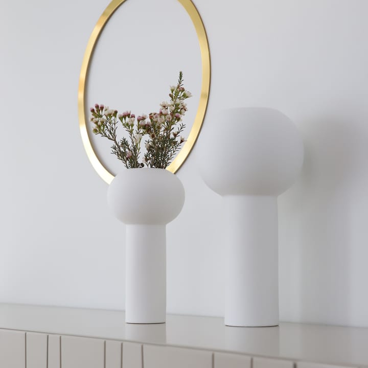 Pillar vaas 24 cm - White - Cooee Design