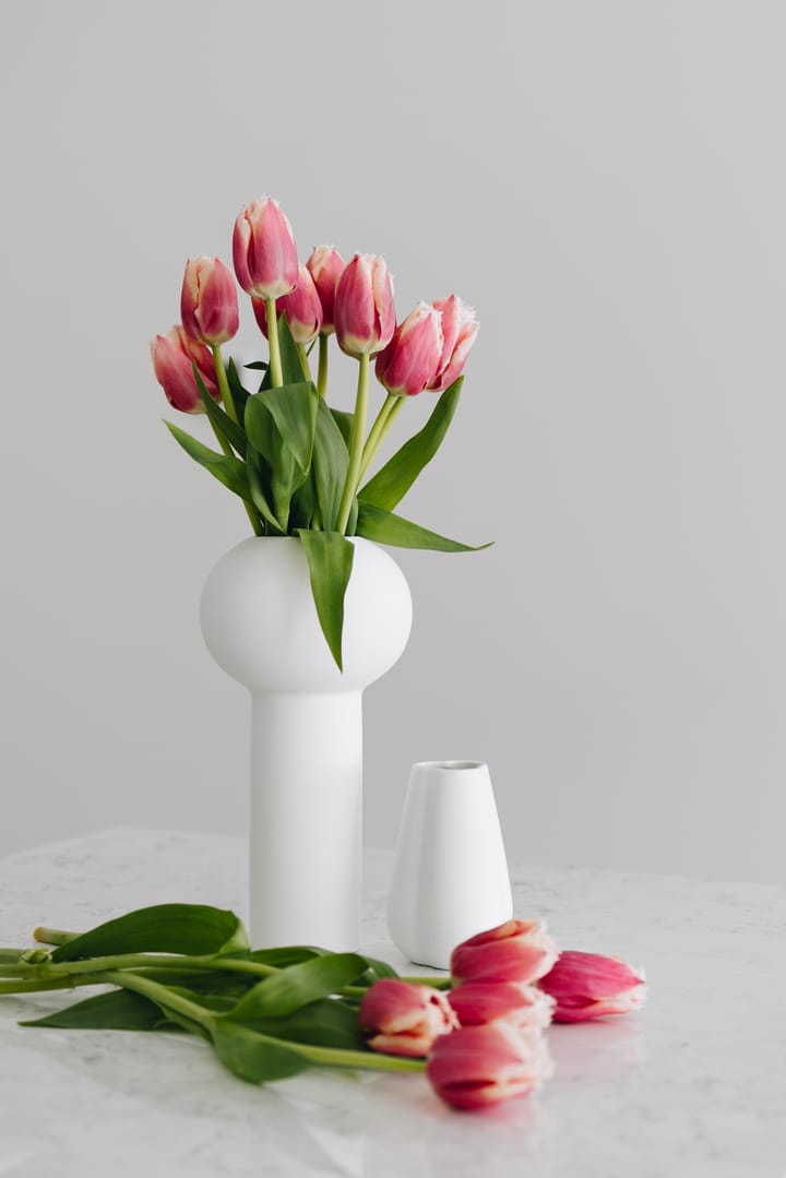 Pillar vaas 24 cm, White Cooee Design