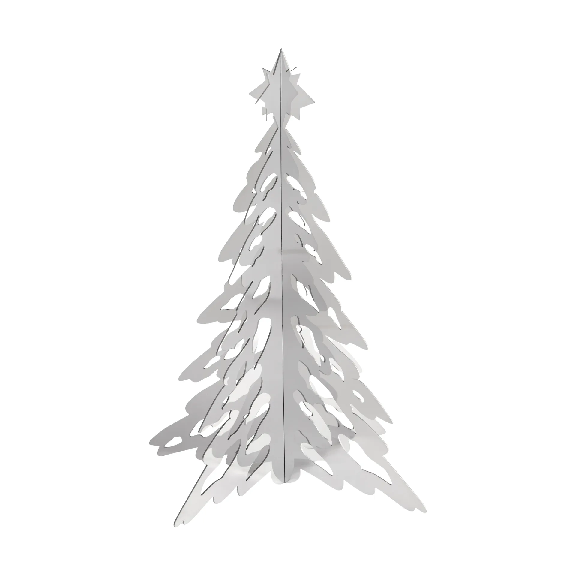 Pinetree decoratie den 30 cm, Roestvrij staal Cooee Design